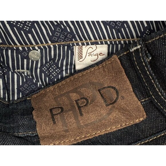 NWT Paige PPD Doheny Straight Men’s 33x34 Jeans Denim Tread Pocket Stretch - Picture 6 of 14